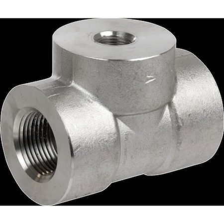 Smith-Cooper Thrd Red Tee, 3M, 316/L, 3/4X3/8" 4307002004